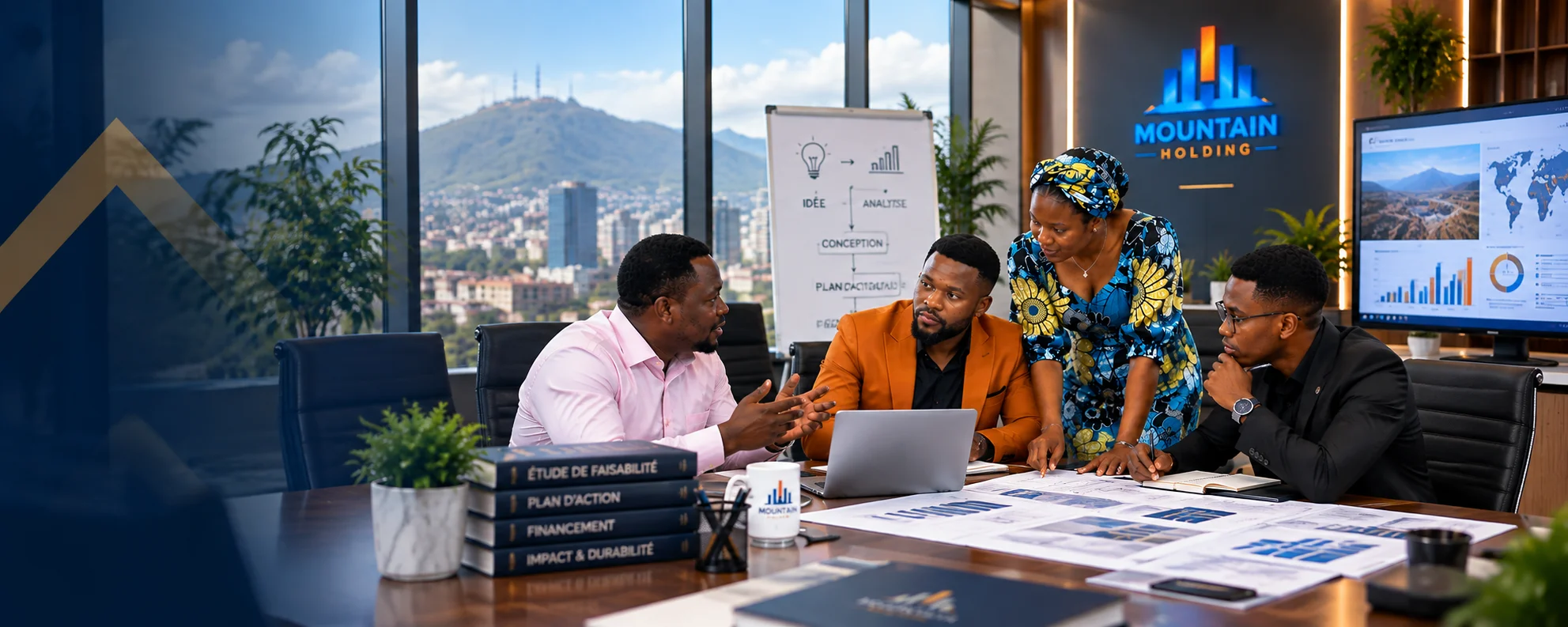 Mountain Holding — Conception et évaluation des projets